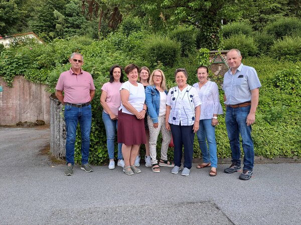 Funktionär*innen der Arbeitsgruppe Vöcklamarkt "Nach 16 Jahren unermüdlichen Einsatz sind wir endlich am Ziel"