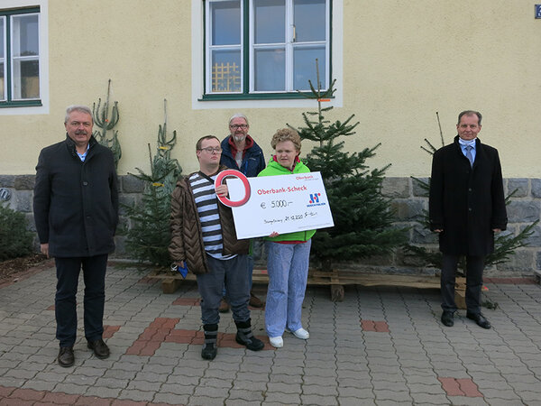 Christkind für die Theatergruppe