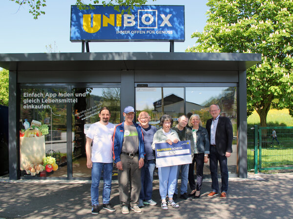 Unimarkt organisierte Spendenaktion f&uuml;r Lebenshilfe in M&uuml;nzkirchen