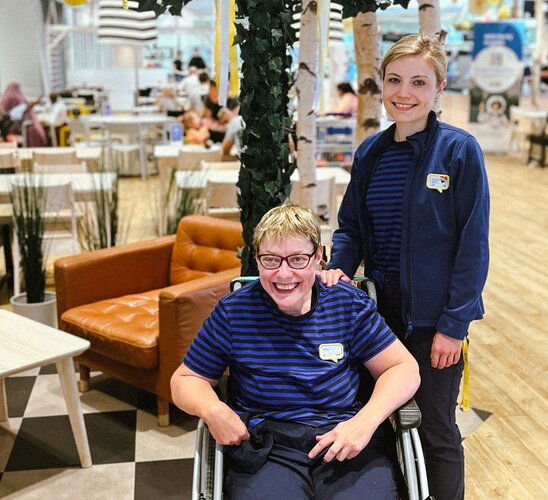 Inklusionspreis f&uuml;r IKEA Linz Haid mit der Lebenshilfe Ober&ouml;sterreich