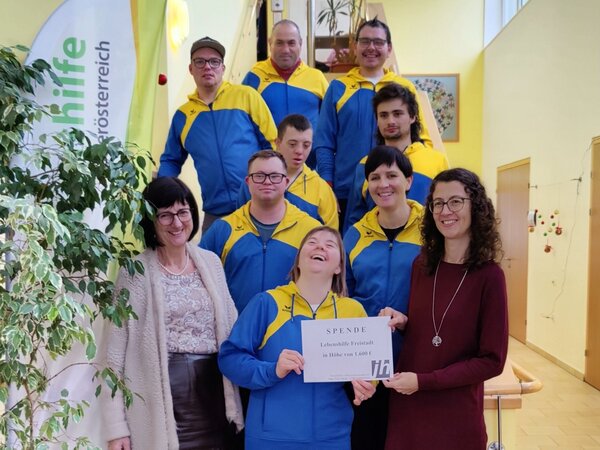 JH Steuerb&uuml;ro Vejvar - Haunschmid unterst&uuml;tzt Sportler:innen der Lebenshilfe in Freistadt