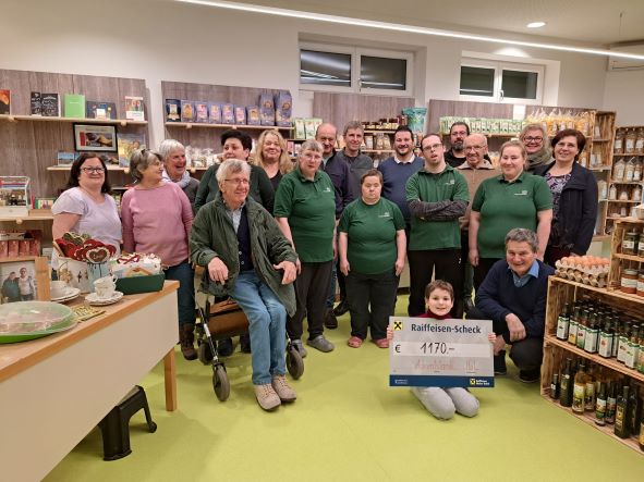 Interessensgemeinschaft Lengau spendet an den Lengauer Laden